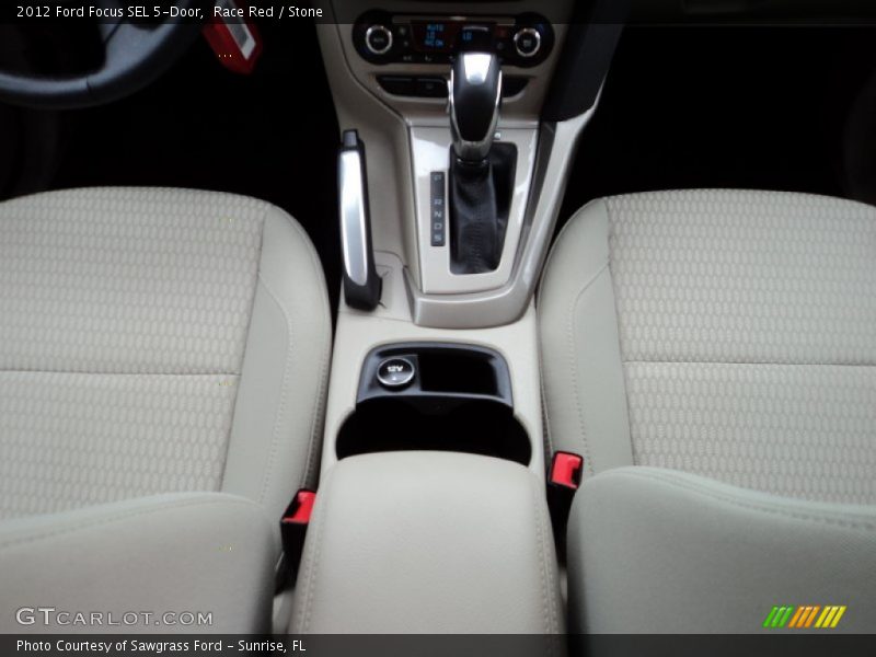 Race Red / Stone 2012 Ford Focus SEL 5-Door