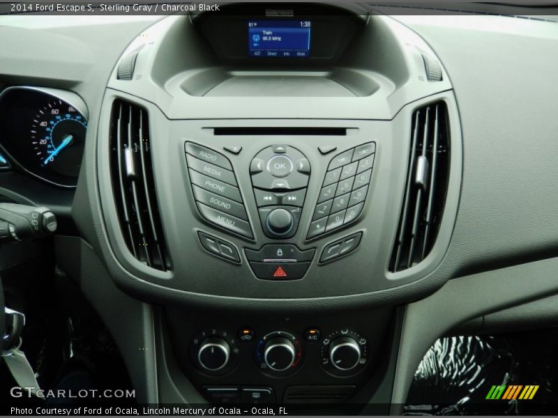 Sterling Gray / Charcoal Black 2014 Ford Escape S