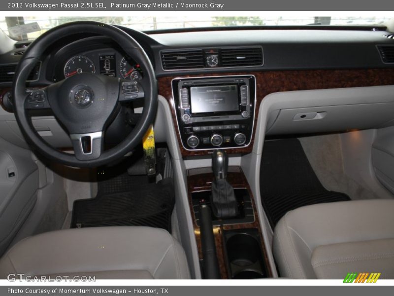 Platinum Gray Metallic / Moonrock Gray 2012 Volkswagen Passat 2.5L SEL