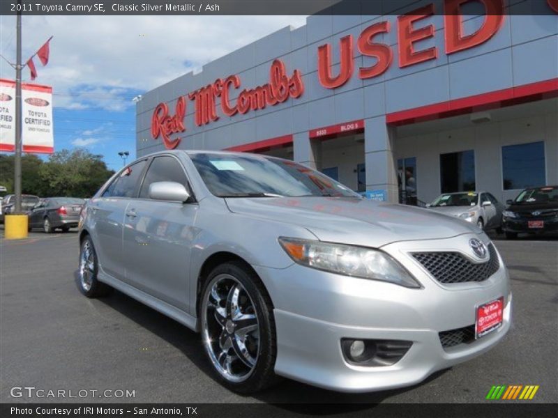 Classic Silver Metallic / Ash 2011 Toyota Camry SE