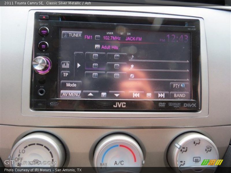 Classic Silver Metallic / Ash 2011 Toyota Camry SE