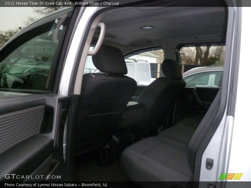 Brilliant Silver / Charcoal 2012 Nissan Titan SV Crew Cab 4x4
