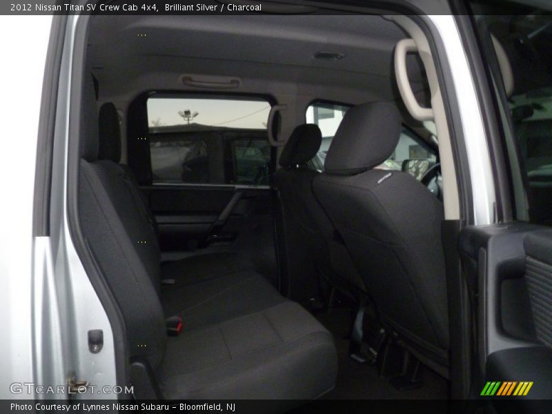 Brilliant Silver / Charcoal 2012 Nissan Titan SV Crew Cab 4x4