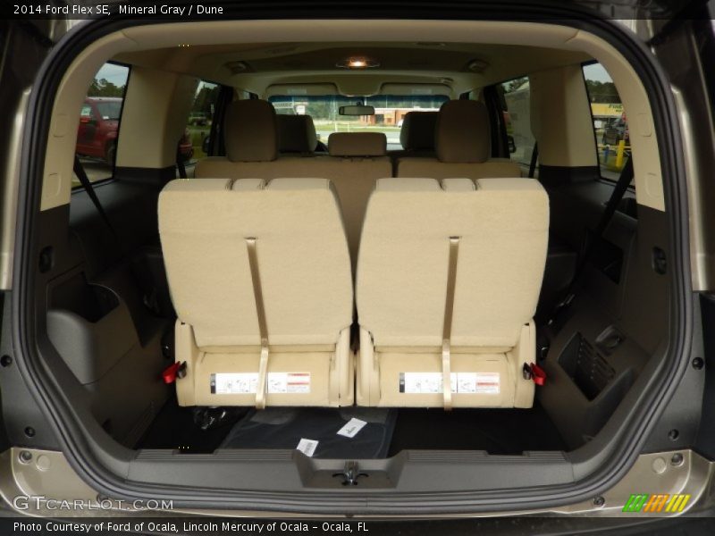 Mineral Gray / Dune 2014 Ford Flex SE