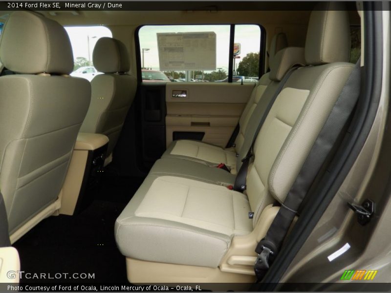 Mineral Gray / Dune 2014 Ford Flex SE