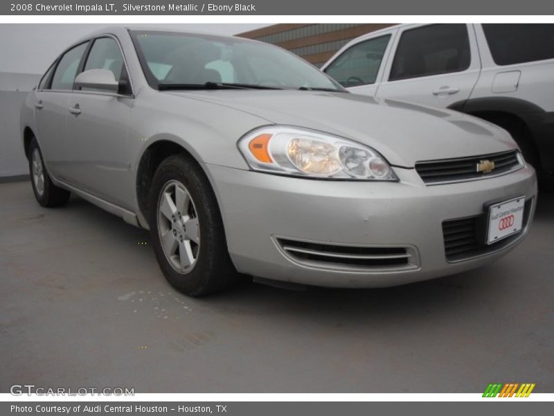 Silverstone Metallic / Ebony Black 2008 Chevrolet Impala LT