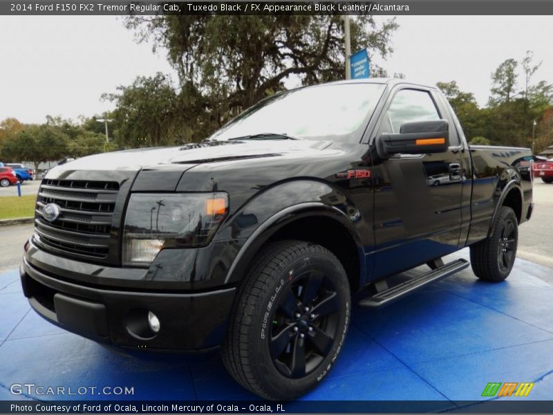 Front 3/4 View of 2014 F150 FX2 Tremor Regular Cab