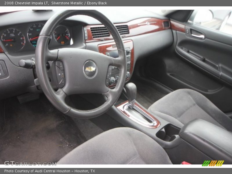 Silverstone Metallic / Ebony Black 2008 Chevrolet Impala LT