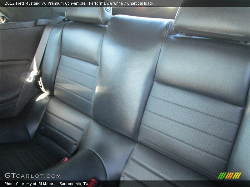 Performance White / Charcoal Black 2013 Ford Mustang V6 Premium Convertible