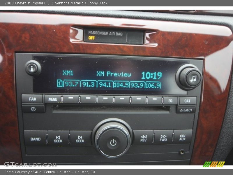 Silverstone Metallic / Ebony Black 2008 Chevrolet Impala LT