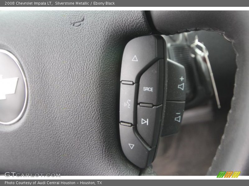 Silverstone Metallic / Ebony Black 2008 Chevrolet Impala LT