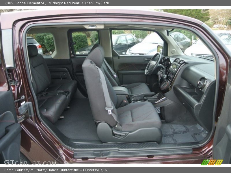  2009 Element SC Titanium/Black Interior