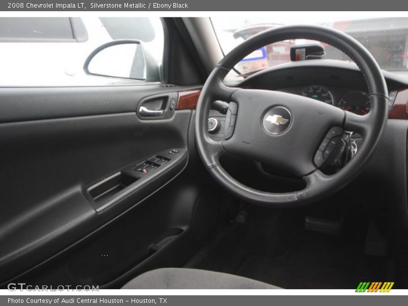 Silverstone Metallic / Ebony Black 2008 Chevrolet Impala LT