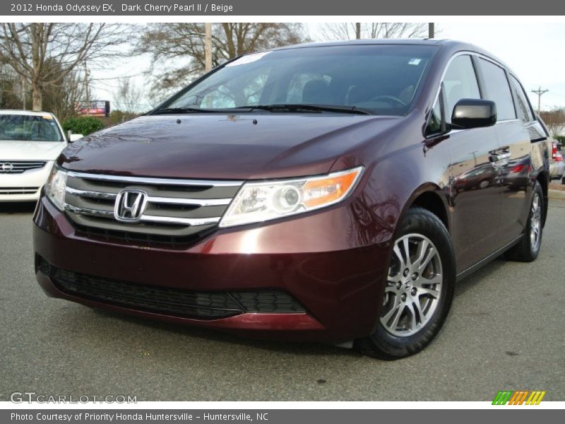 Front 3/4 View of 2012 Odyssey EX
