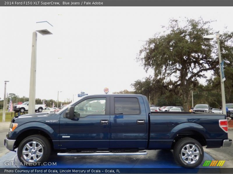  2014 F150 XLT SuperCrew Blue Jeans