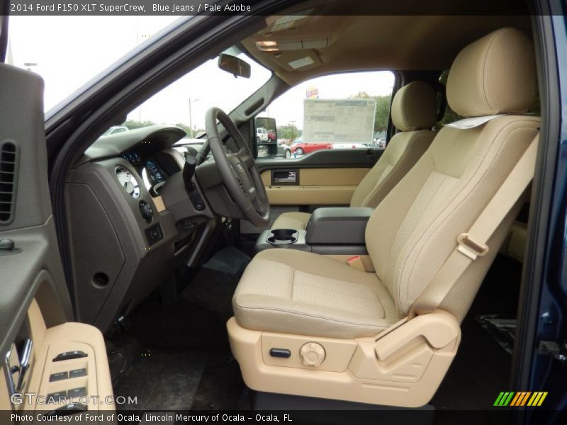  2014 F150 XLT SuperCrew Pale Adobe Interior