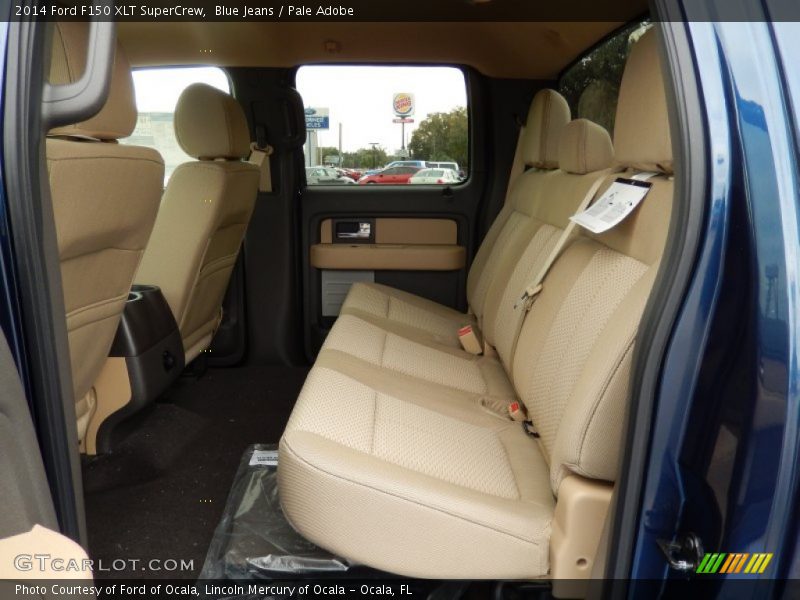 Blue Jeans / Pale Adobe 2014 Ford F150 XLT SuperCrew