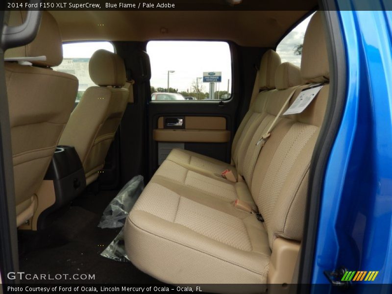 Rear Seat of 2014 F150 XLT SuperCrew