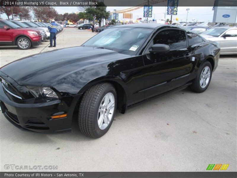 Black / Charcoal Black 2014 Ford Mustang V6 Coupe