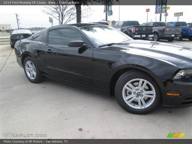 Black / Charcoal Black 2014 Ford Mustang V6 Coupe