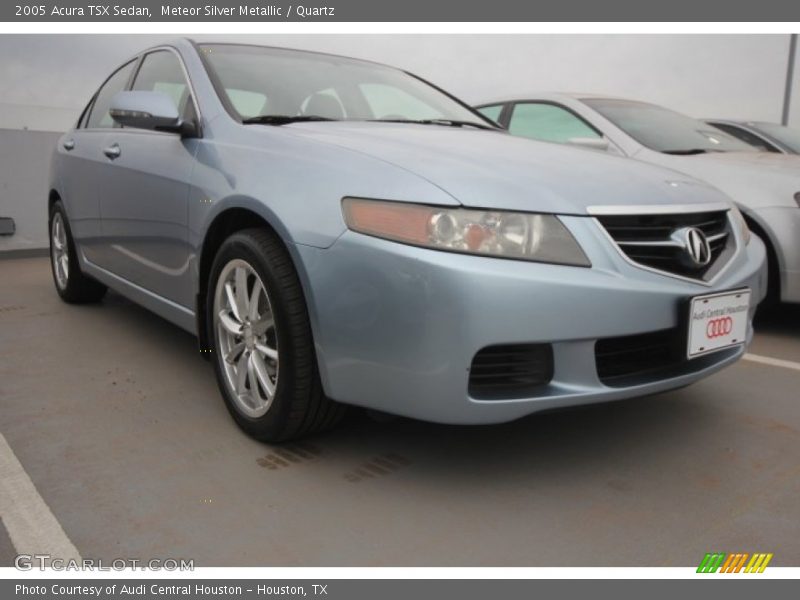 Meteor Silver Metallic / Quartz 2005 Acura TSX Sedan