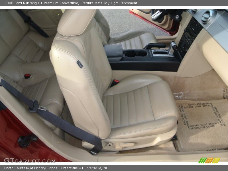 Redfire Metallic / Light Parchment 2006 Ford Mustang GT Premium Convertible