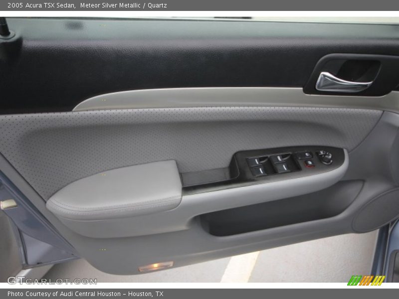 Meteor Silver Metallic / Quartz 2005 Acura TSX Sedan