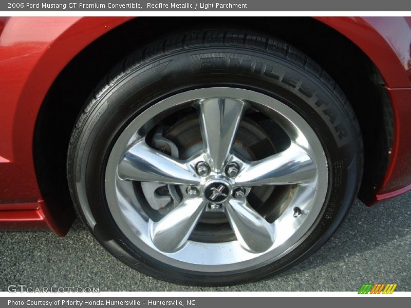 Redfire Metallic / Light Parchment 2006 Ford Mustang GT Premium Convertible
