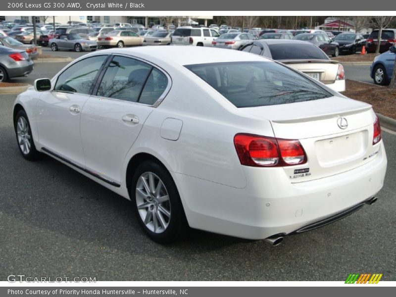 Crystal White / Black 2006 Lexus GS 300 AWD