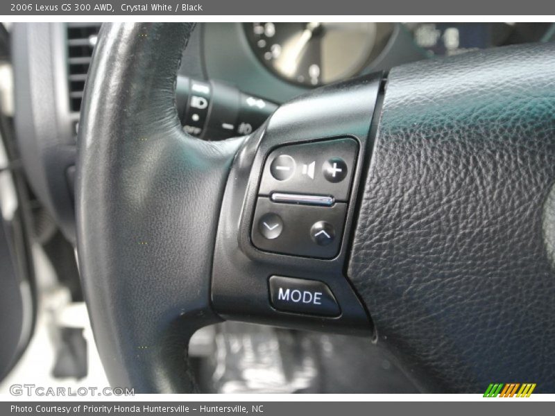 Crystal White / Black 2006 Lexus GS 300 AWD