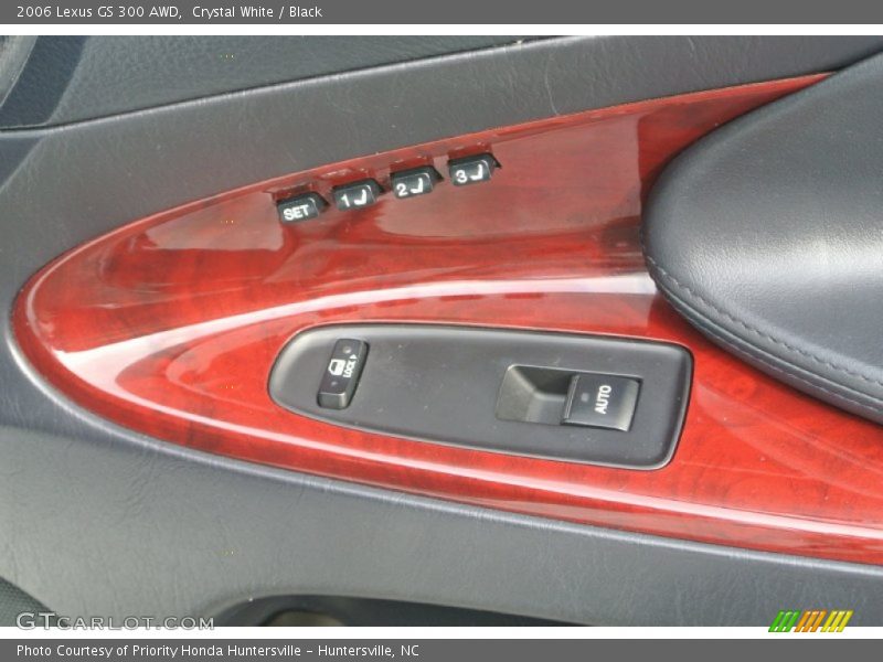 Crystal White / Black 2006 Lexus GS 300 AWD