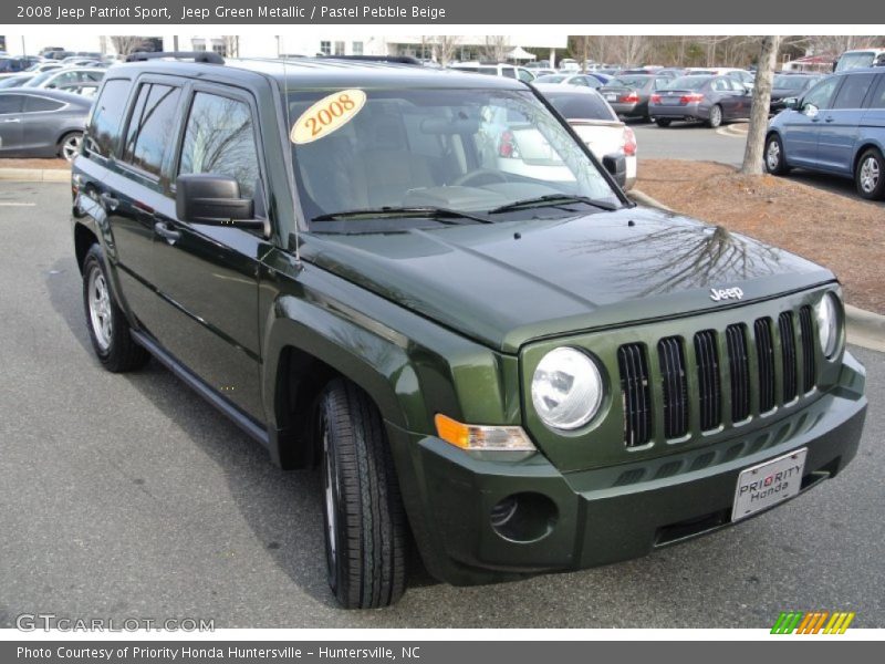 Jeep Green Metallic / Pastel Pebble Beige 2008 Jeep Patriot Sport