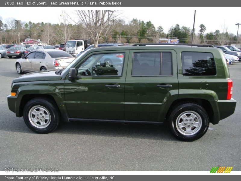 Jeep Green Metallic / Pastel Pebble Beige 2008 Jeep Patriot Sport