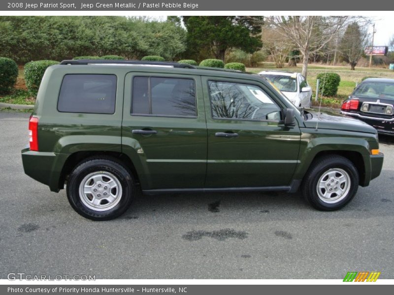 Jeep Green Metallic / Pastel Pebble Beige 2008 Jeep Patriot Sport