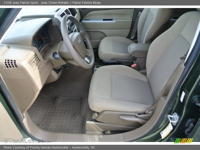 Jeep Green Metallic / Pastel Pebble Beige 2008 Jeep Patriot Sport