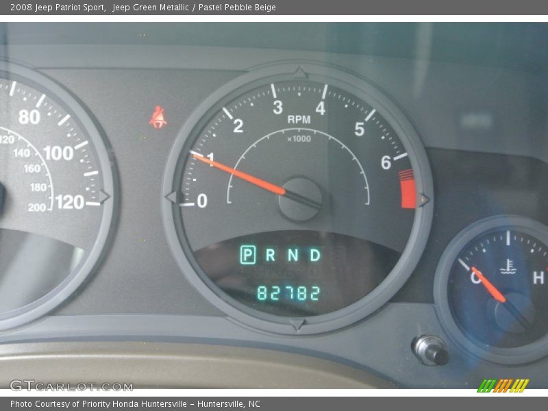 Jeep Green Metallic / Pastel Pebble Beige 2008 Jeep Patriot Sport
