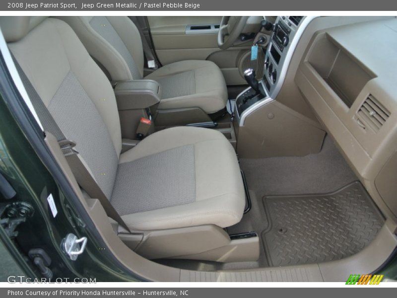 Jeep Green Metallic / Pastel Pebble Beige 2008 Jeep Patriot Sport