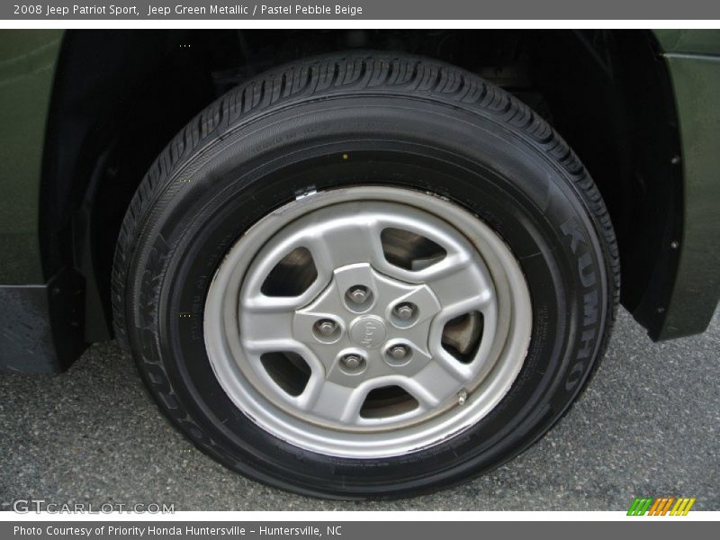 Jeep Green Metallic / Pastel Pebble Beige 2008 Jeep Patriot Sport