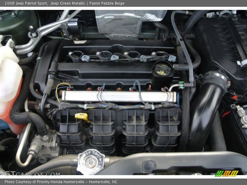 Jeep Green Metallic / Pastel Pebble Beige 2008 Jeep Patriot Sport