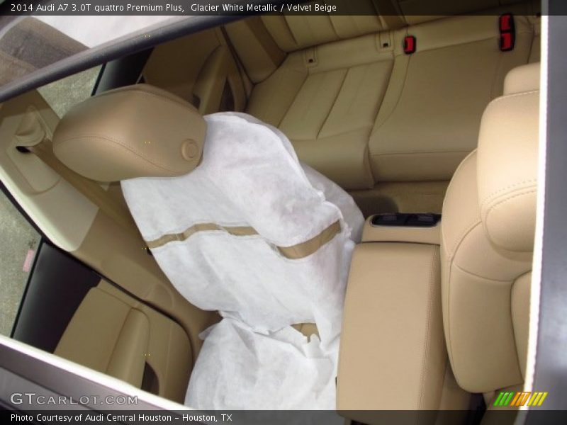 Glacier White Metallic / Velvet Beige 2014 Audi A7 3.0T quattro Premium Plus