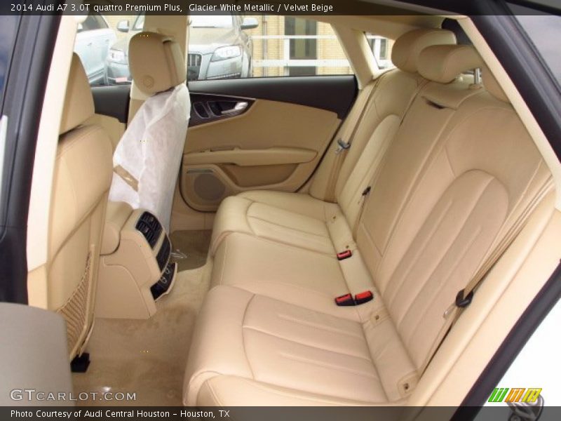 Glacier White Metallic / Velvet Beige 2014 Audi A7 3.0T quattro Premium Plus
