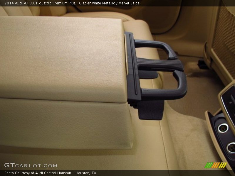 Glacier White Metallic / Velvet Beige 2014 Audi A7 3.0T quattro Premium Plus