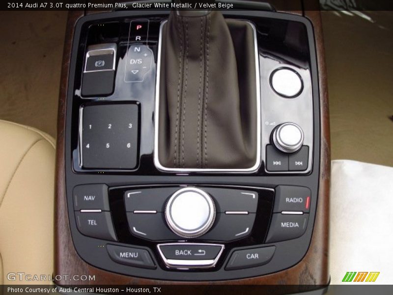 Glacier White Metallic / Velvet Beige 2014 Audi A7 3.0T quattro Premium Plus