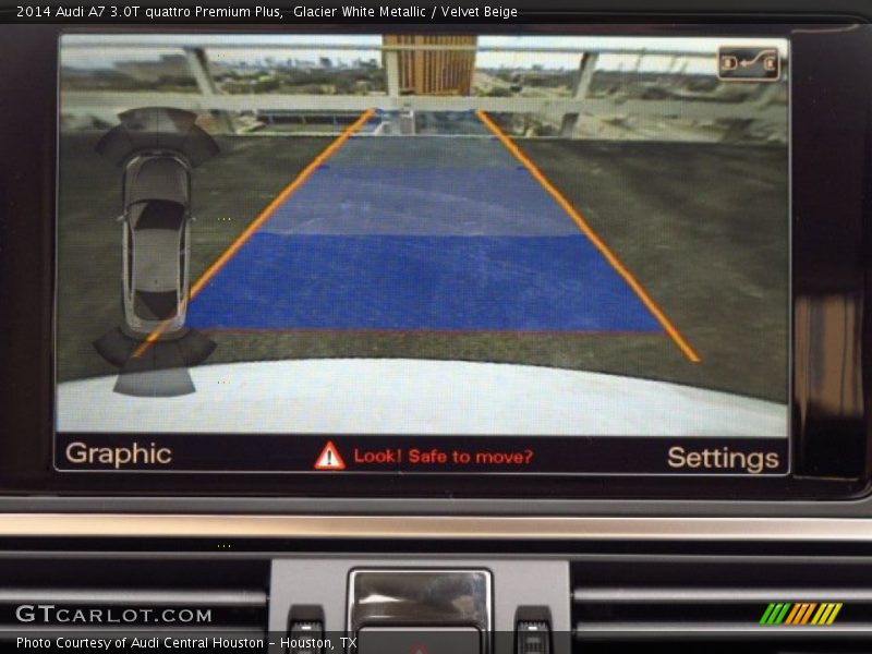 Glacier White Metallic / Velvet Beige 2014 Audi A7 3.0T quattro Premium Plus