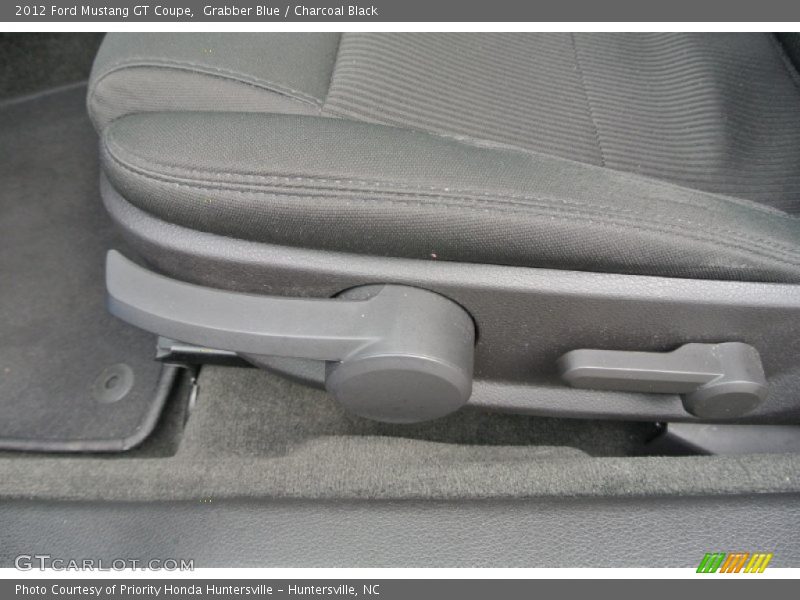 Grabber Blue / Charcoal Black 2012 Ford Mustang GT Coupe