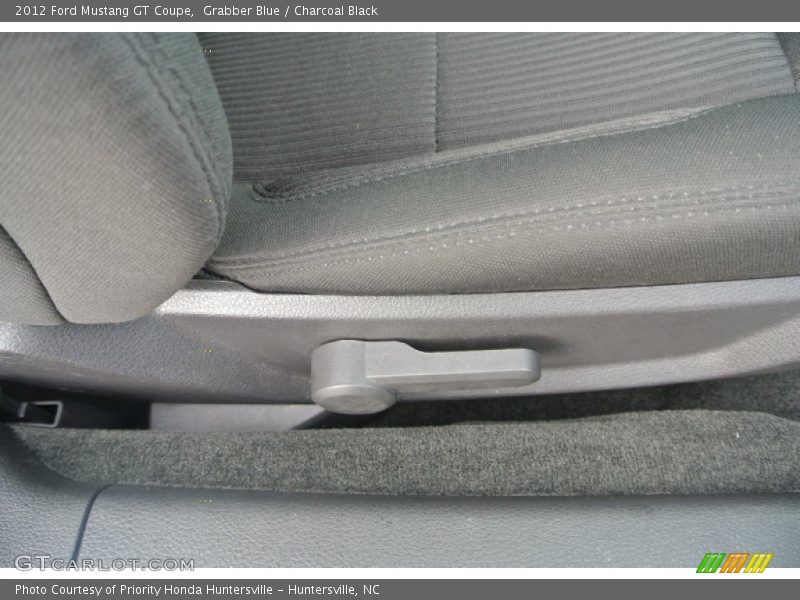 Grabber Blue / Charcoal Black 2012 Ford Mustang GT Coupe