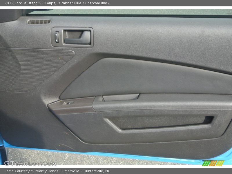 Grabber Blue / Charcoal Black 2012 Ford Mustang GT Coupe