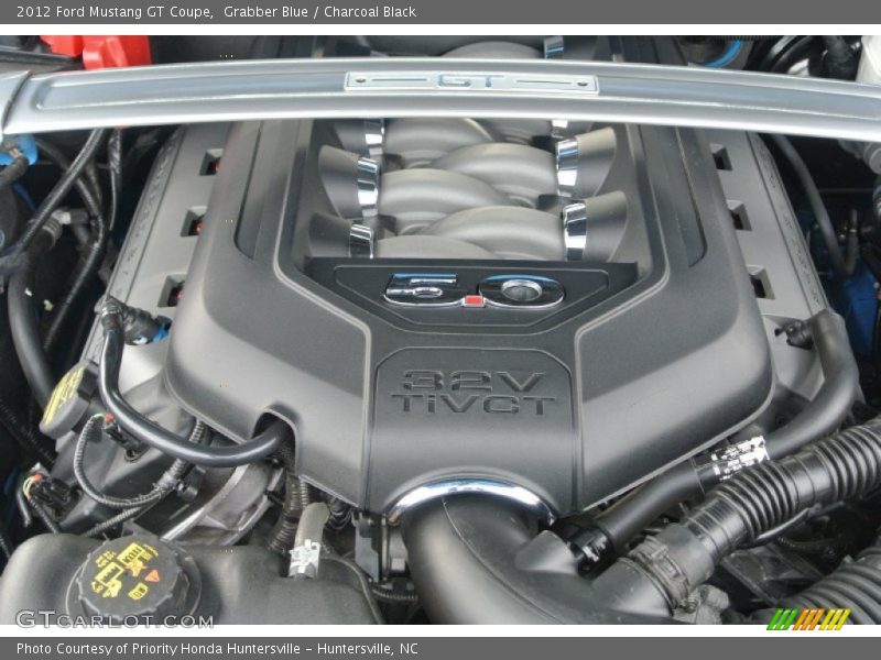 Grabber Blue / Charcoal Black 2012 Ford Mustang GT Coupe