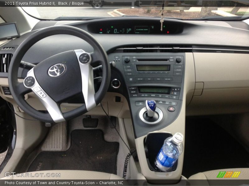 Black / Bisque 2011 Toyota Prius Hybrid II