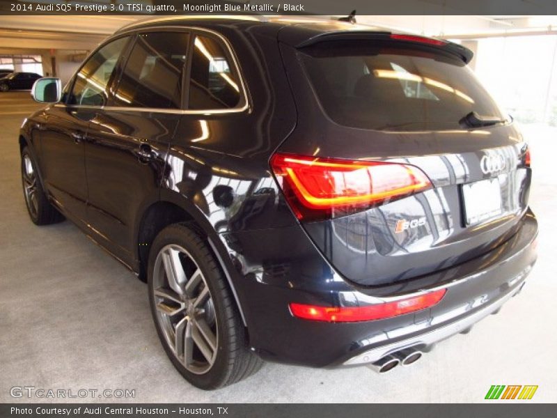 Moonlight Blue Metallic / Black 2014 Audi SQ5 Prestige 3.0 TFSI quattro